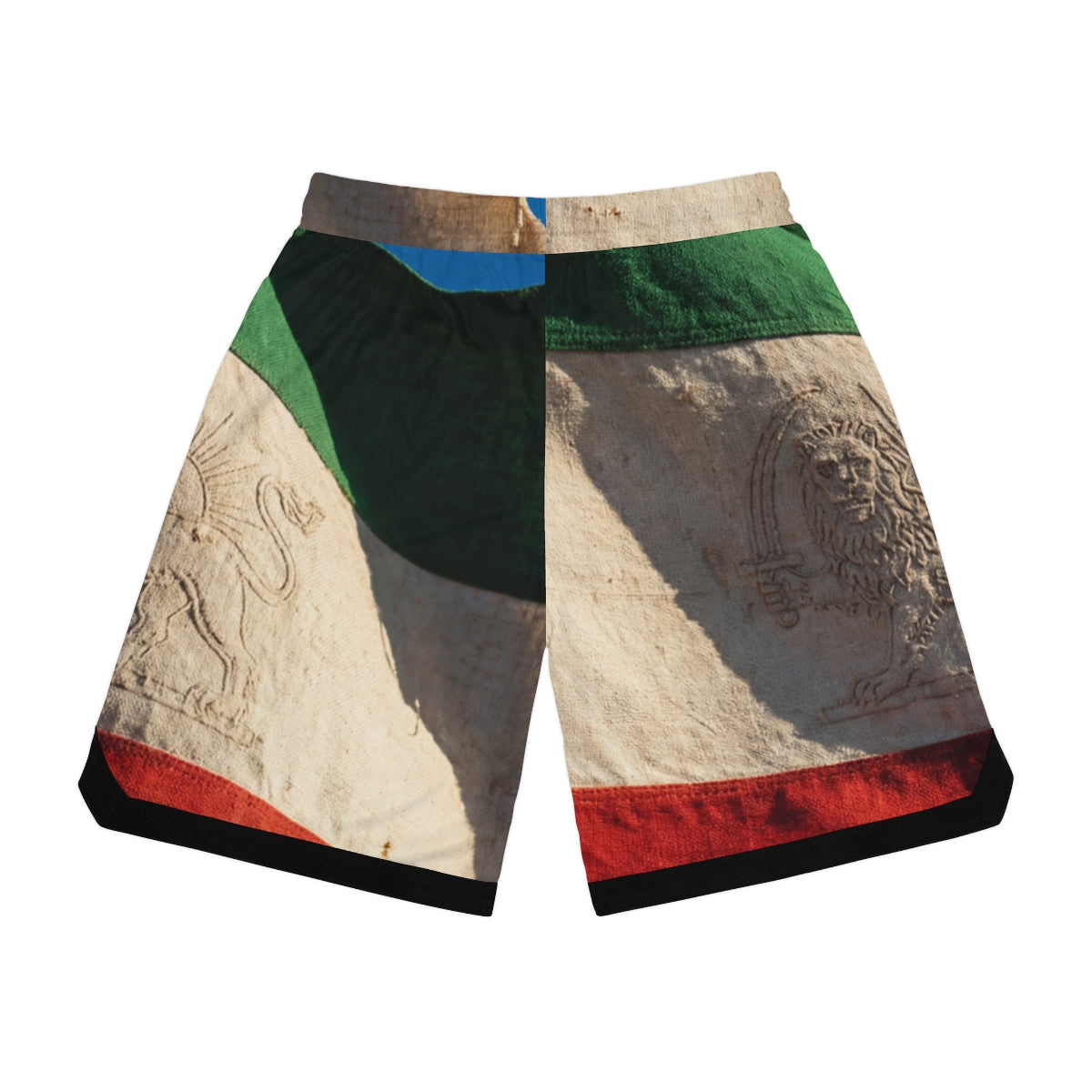 Basketball Rib Shorts - Flag
