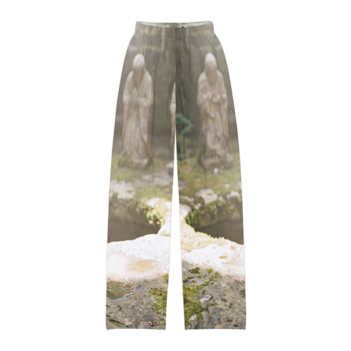 Kids Lounge Pants with Sacred Stone Cloister Art
