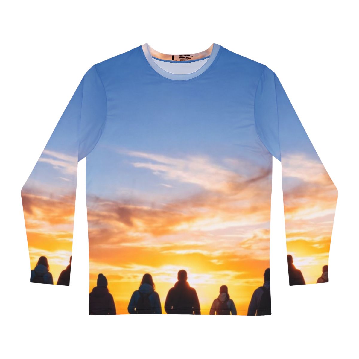 Men's Long Sleeve Shirt - Sunset Ridge | Echovira Gallery