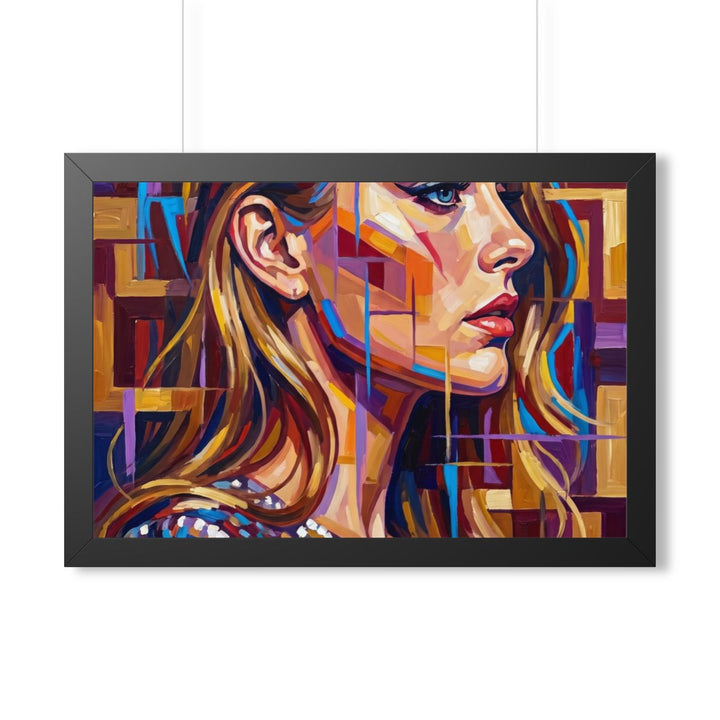 Framed Horizontal Poster - Shattered Elegance (14×11, 16×12, 16×16, 20×16, 24×16, 36×12 & 30×20)