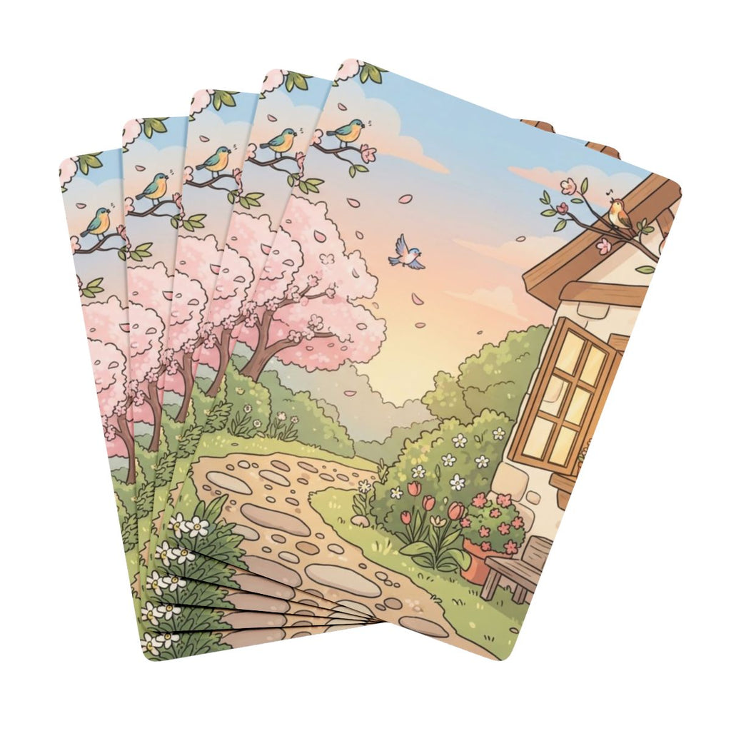 Poker Playing Cards - Fairytale Garden Deck | Echovira...