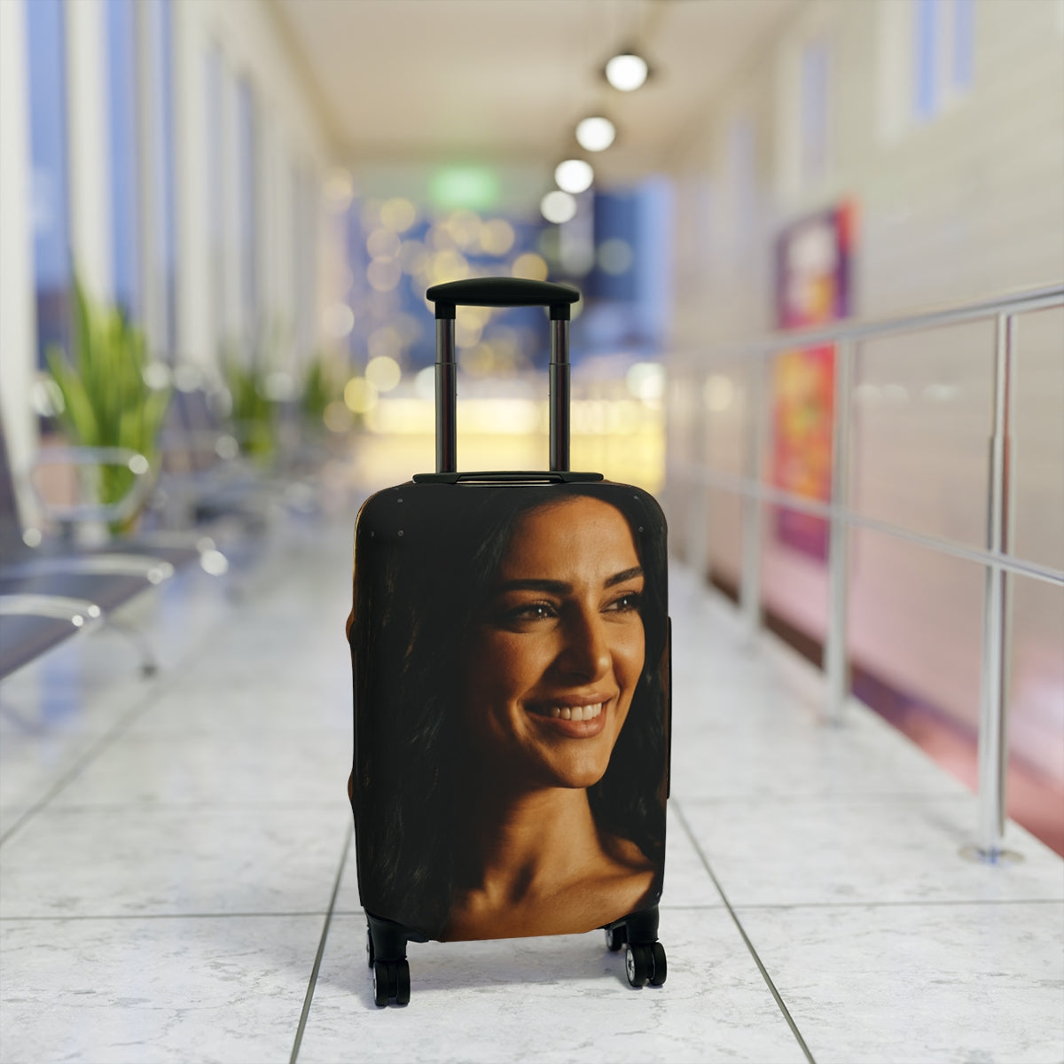 Luggage Cover - Night Luxe Transit