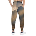 Men's Athletic Joggers - Ancient Stone Column Mountain... |...