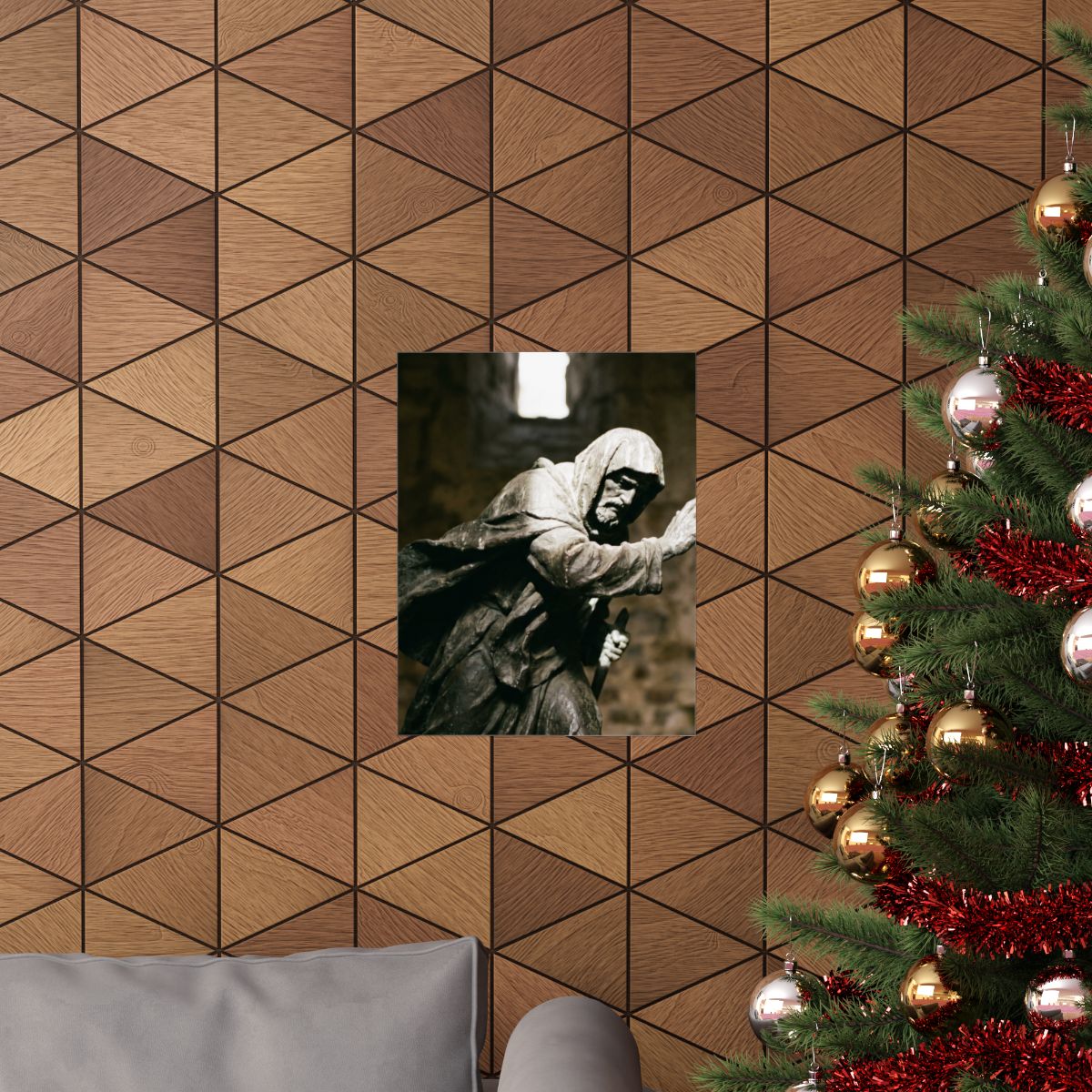 Matte Vertical Poster - Mystic Pilgrim (8×10 & 36×54) |...