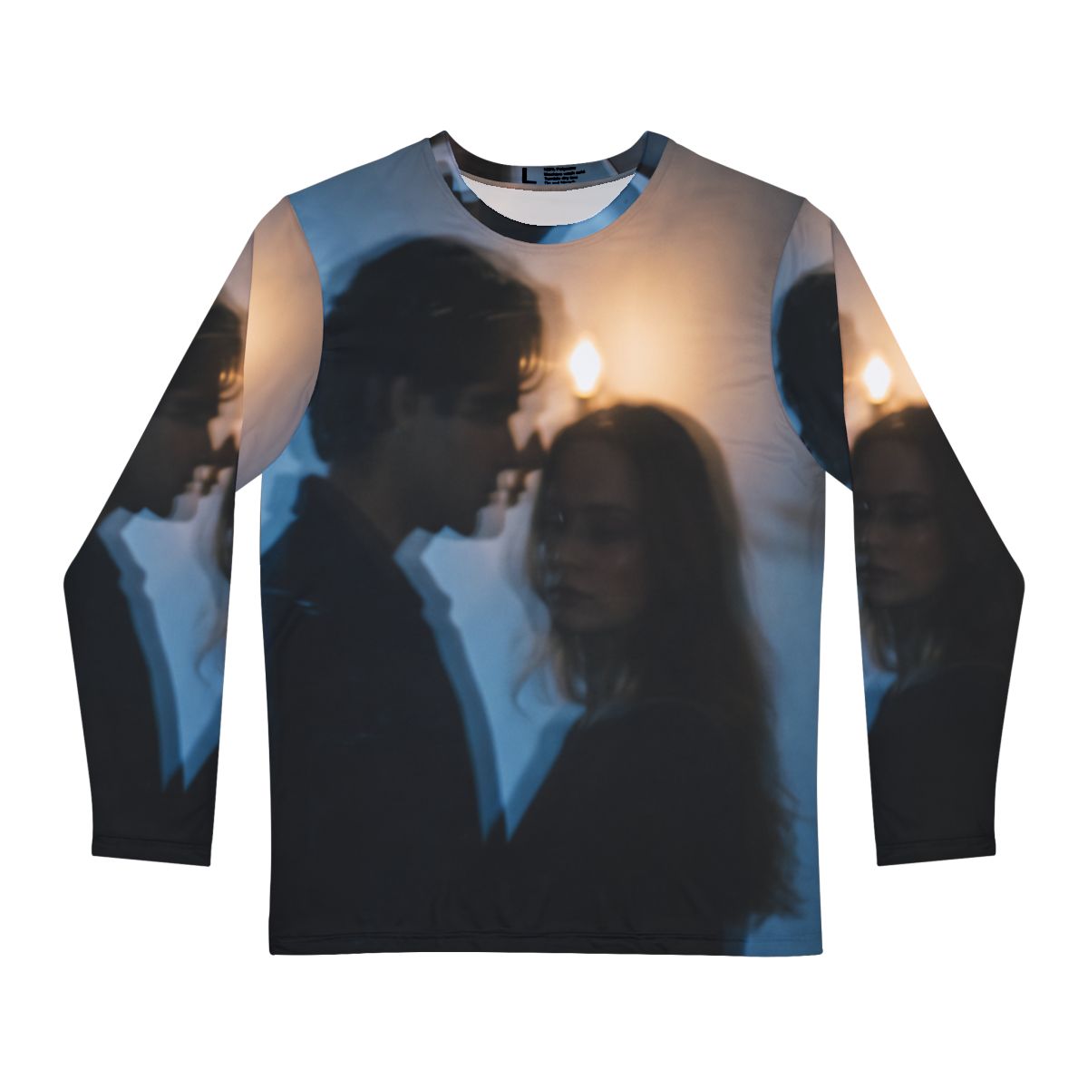 Men's Long Sleeve Shirt - Midnight Reflections Long Sleeve...