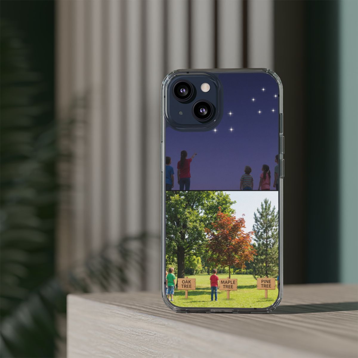 Clear Impact-Resistant Case - Starry Shield