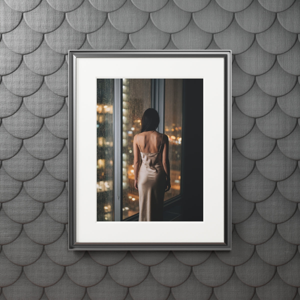 Fine Art Print - Night Rain Cinema — Portrait