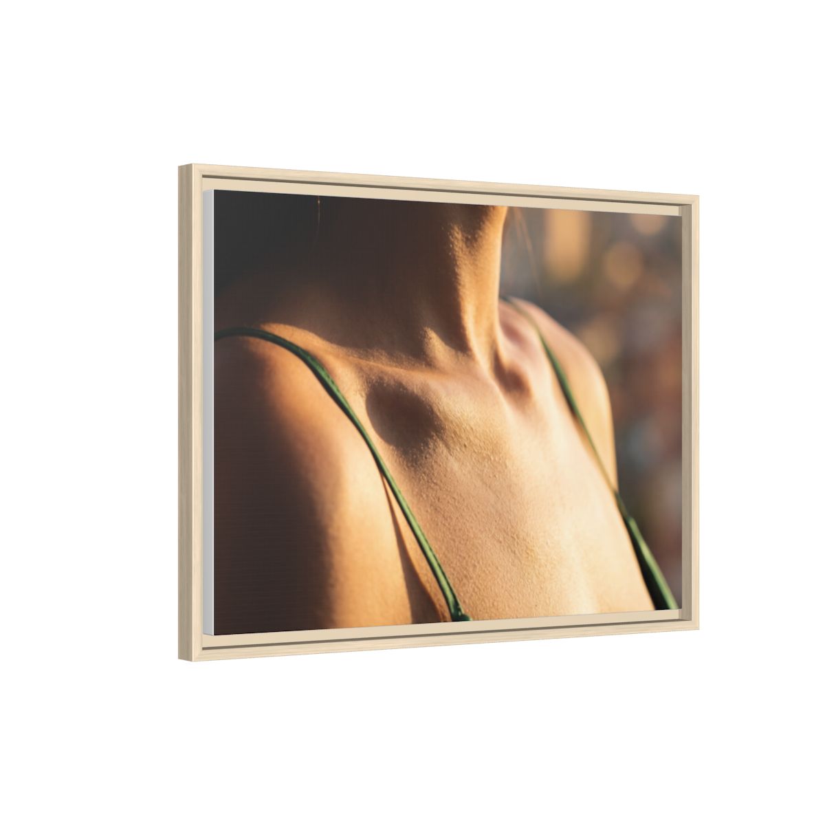 Matte Canvas Framed - Golden Hour Portrait