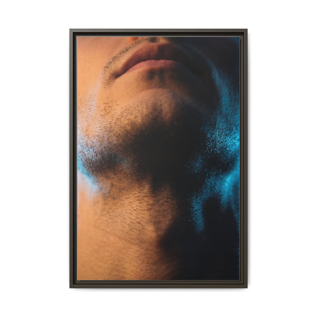 Framed Matte Canvas - Neon Noir
