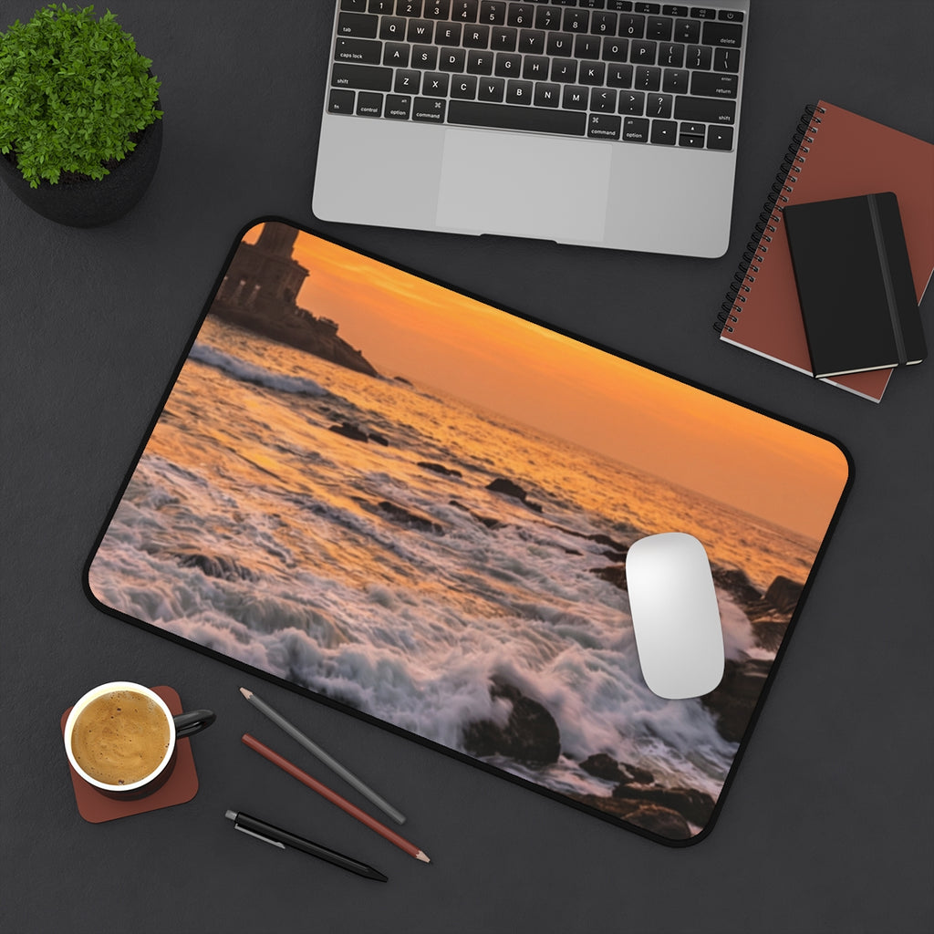 Desk Mat - Serene Ocean Workspace