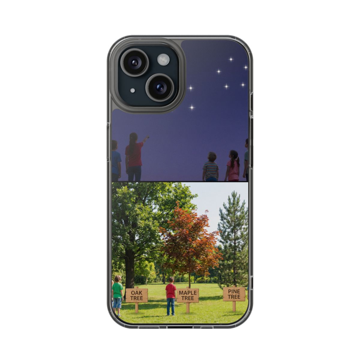Clear Impact-Resistant Case - Starry Shield