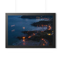 Framed Horizontal Poster - Coastal — Black (14×11, 16×12......