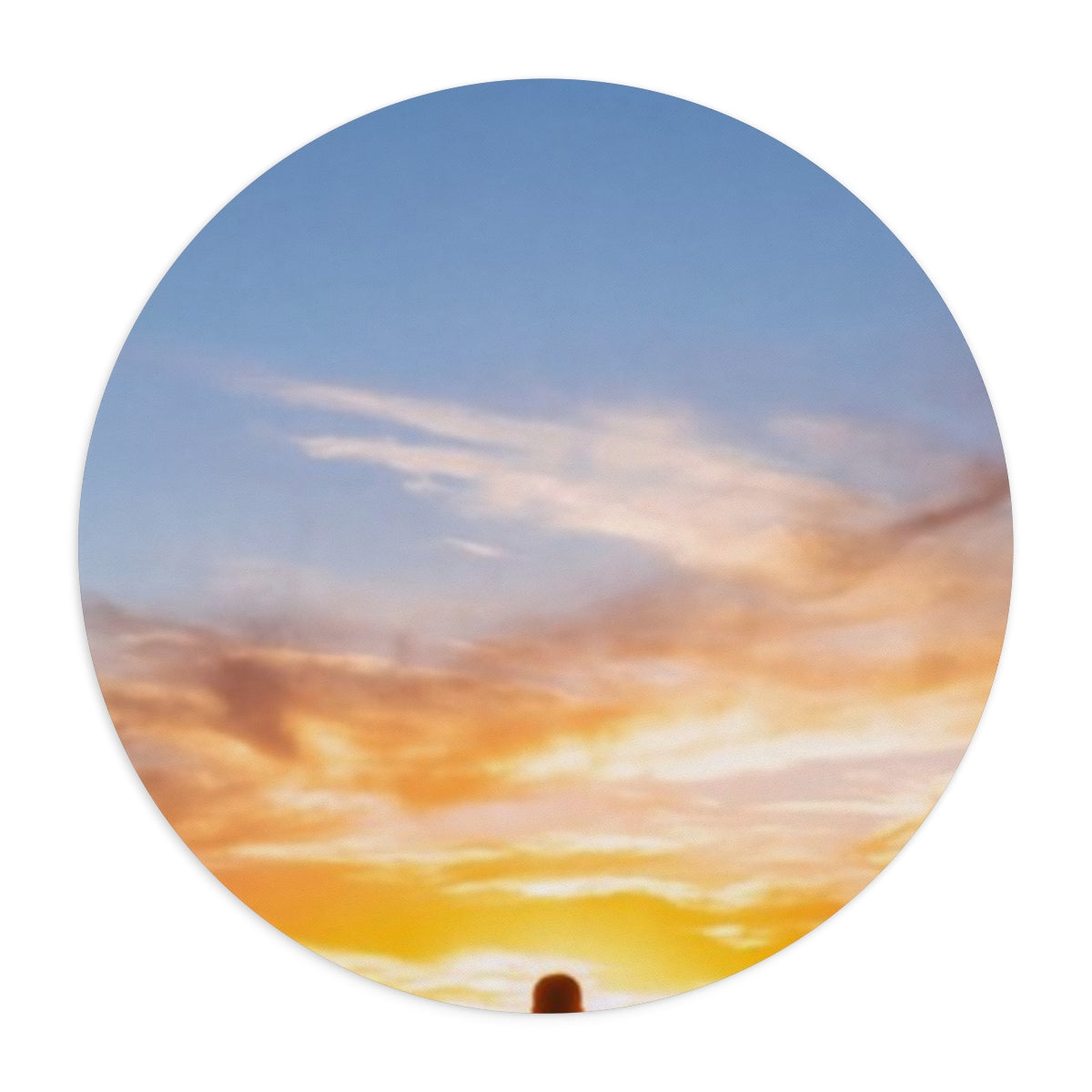 Mouse Pad - Golden Hour Mountain Trail | Echovira Gallery