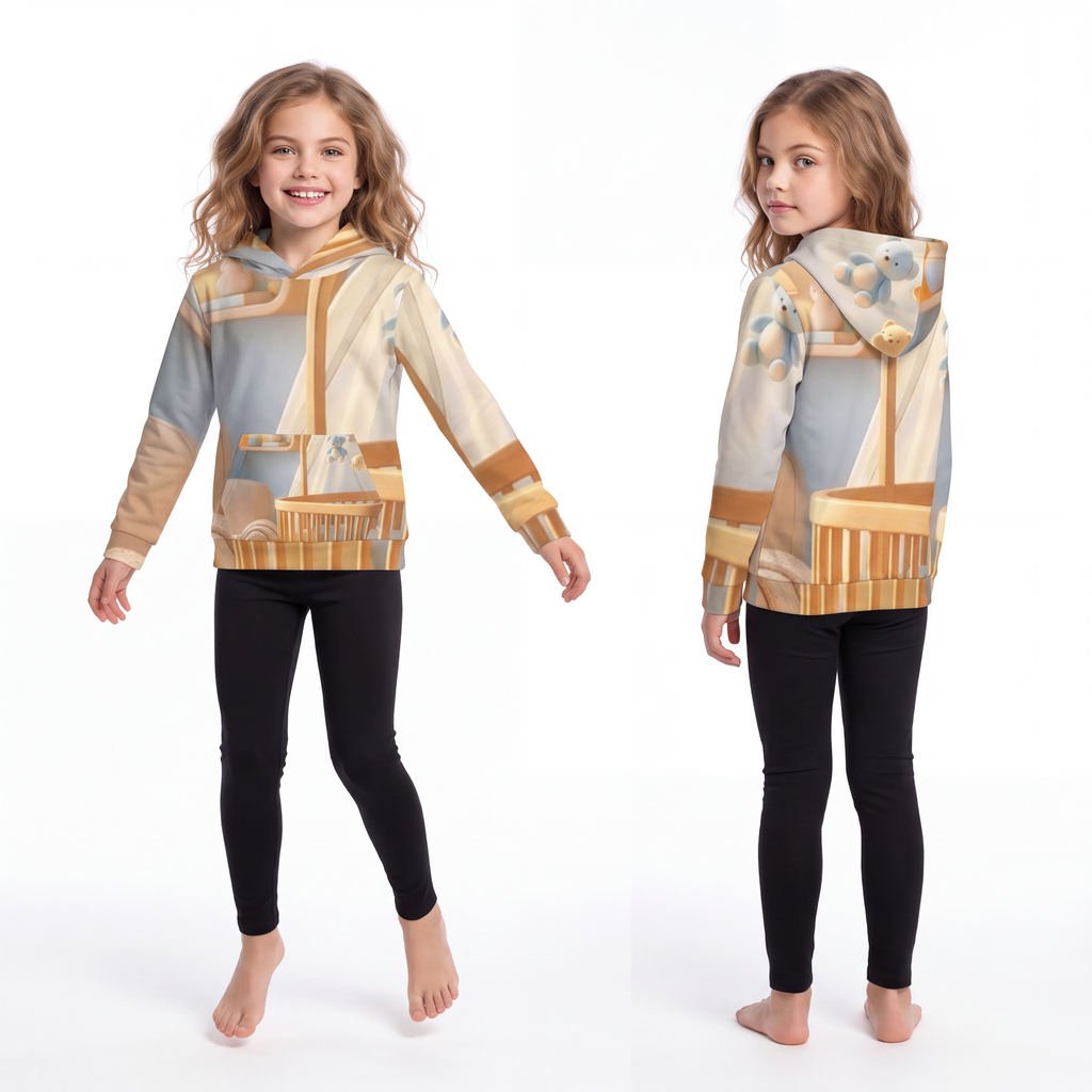 Children's Hoodie - Dreamy Serene Nursery Art | Echovira...