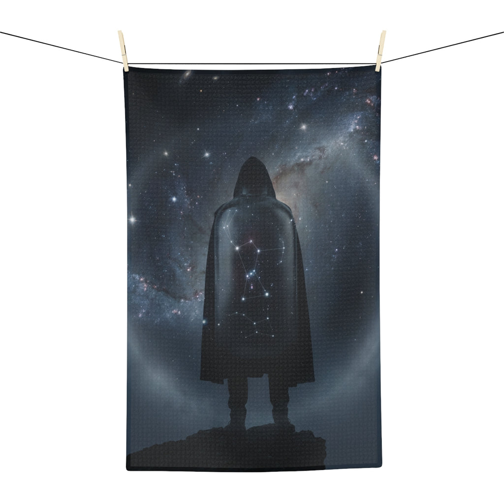 Tea Towel - Orion Sentinel Cosmic Sky | Echovira Gallery
