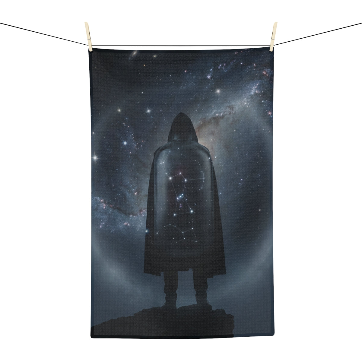 Tea Towel - Orion Sentinel Cosmic Sky | Echovira Gallery