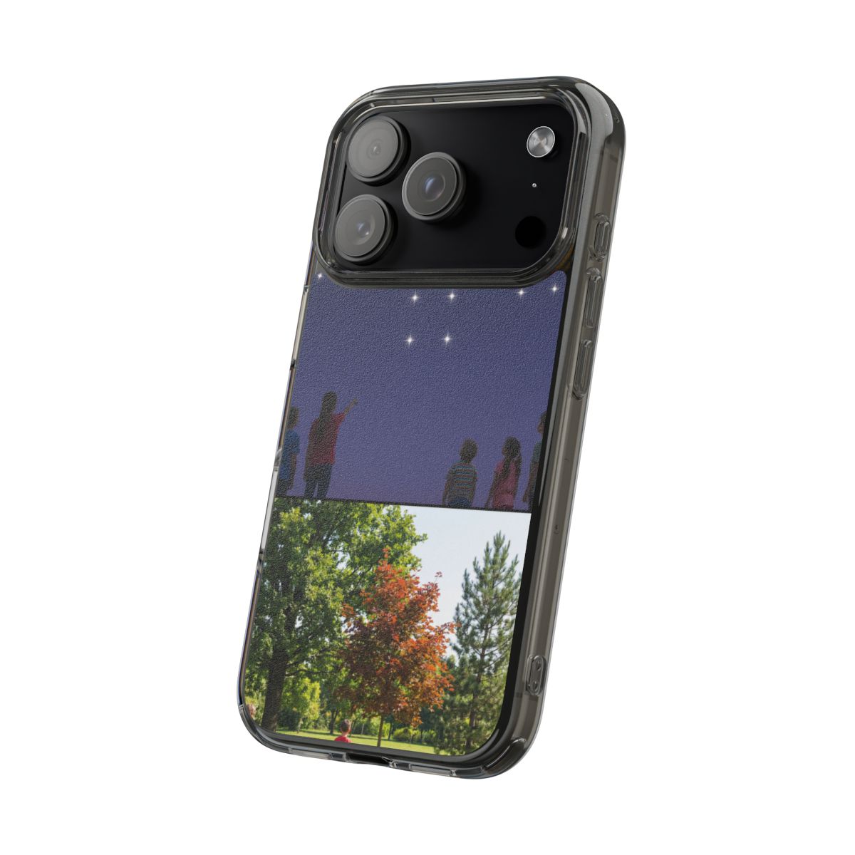 Clear Impact-Resistant Cases - Stardust & Forest Discovery |...
