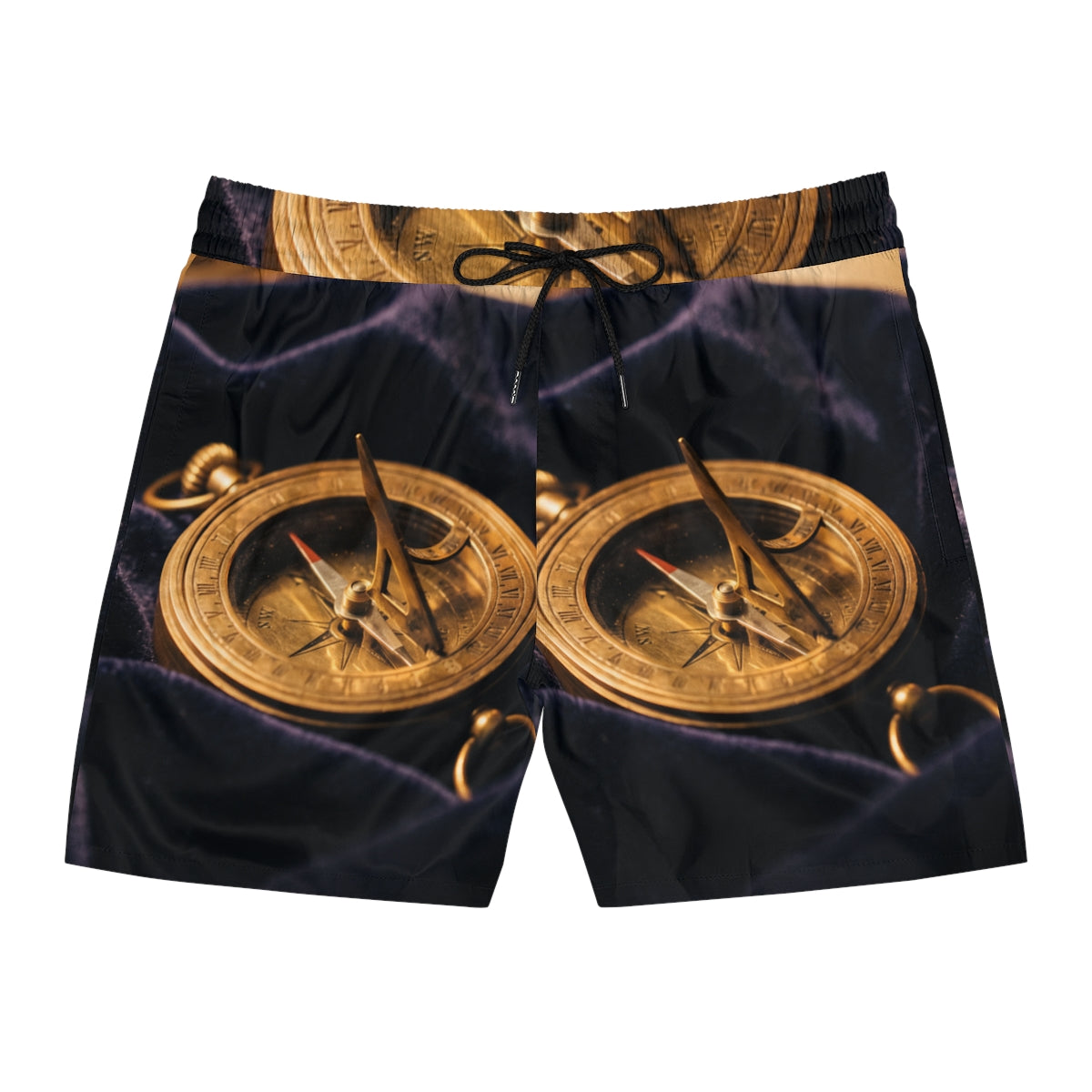 Men's Brass Sundial Mid-Length Swim Shorts