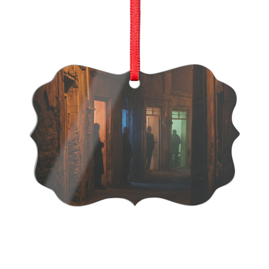 Acrylic Ornament - Shadowed Alleyway Mystery Art Print