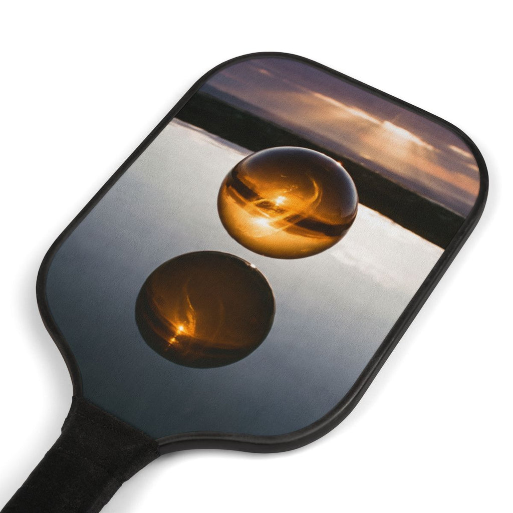 Pickleball Kit - Golden Solstice Sphere | Echovira Gallery