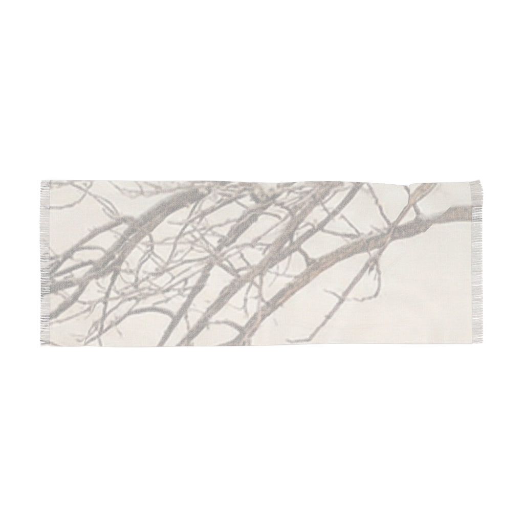 Light Scarf - Serene Winter Horizon