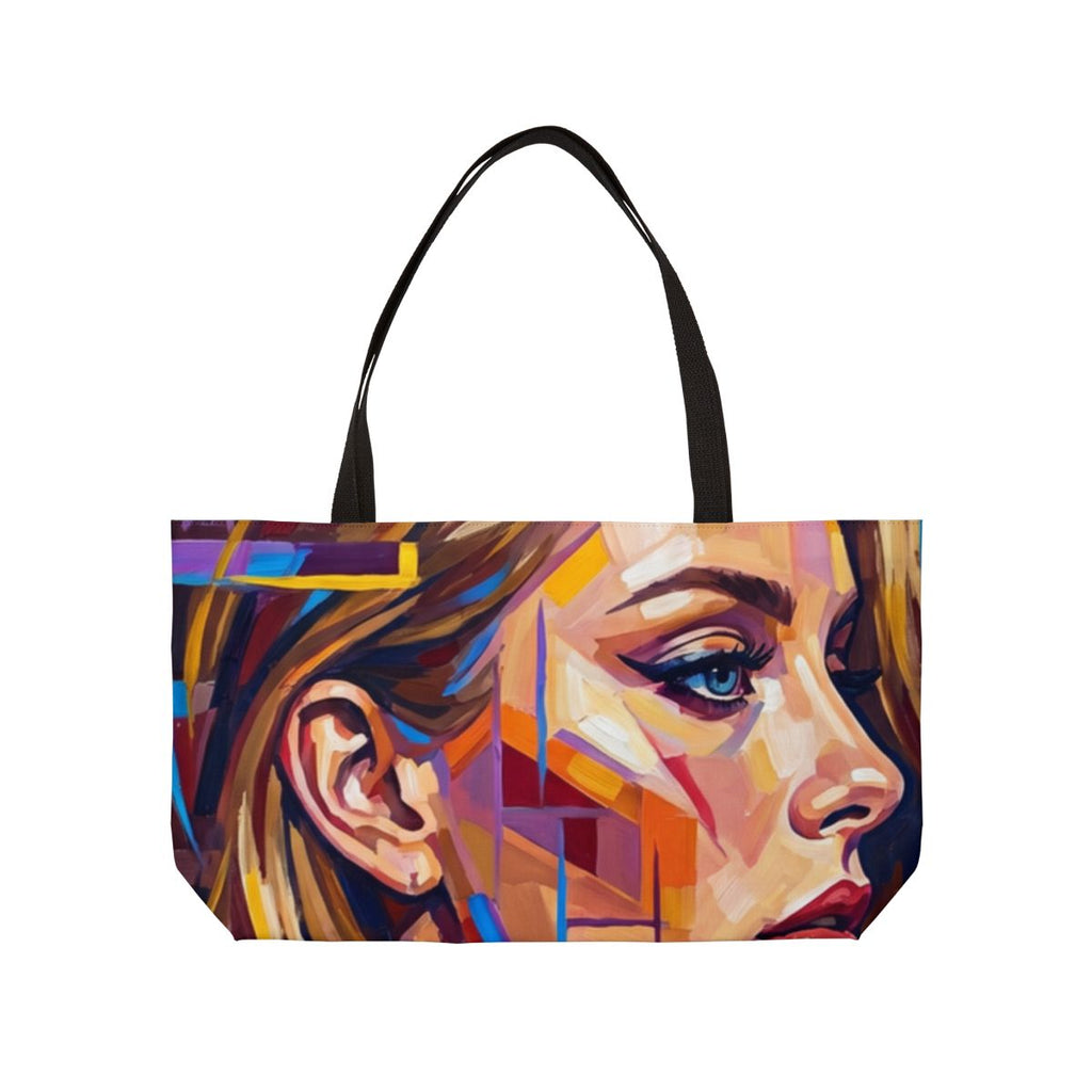 Weekender Tote Bag - Shattered Elegance | Echovira Gallery