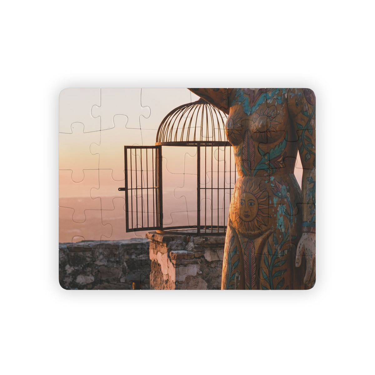 Kids' 30-Piece Sun Goddess Mystic Art Puzzle