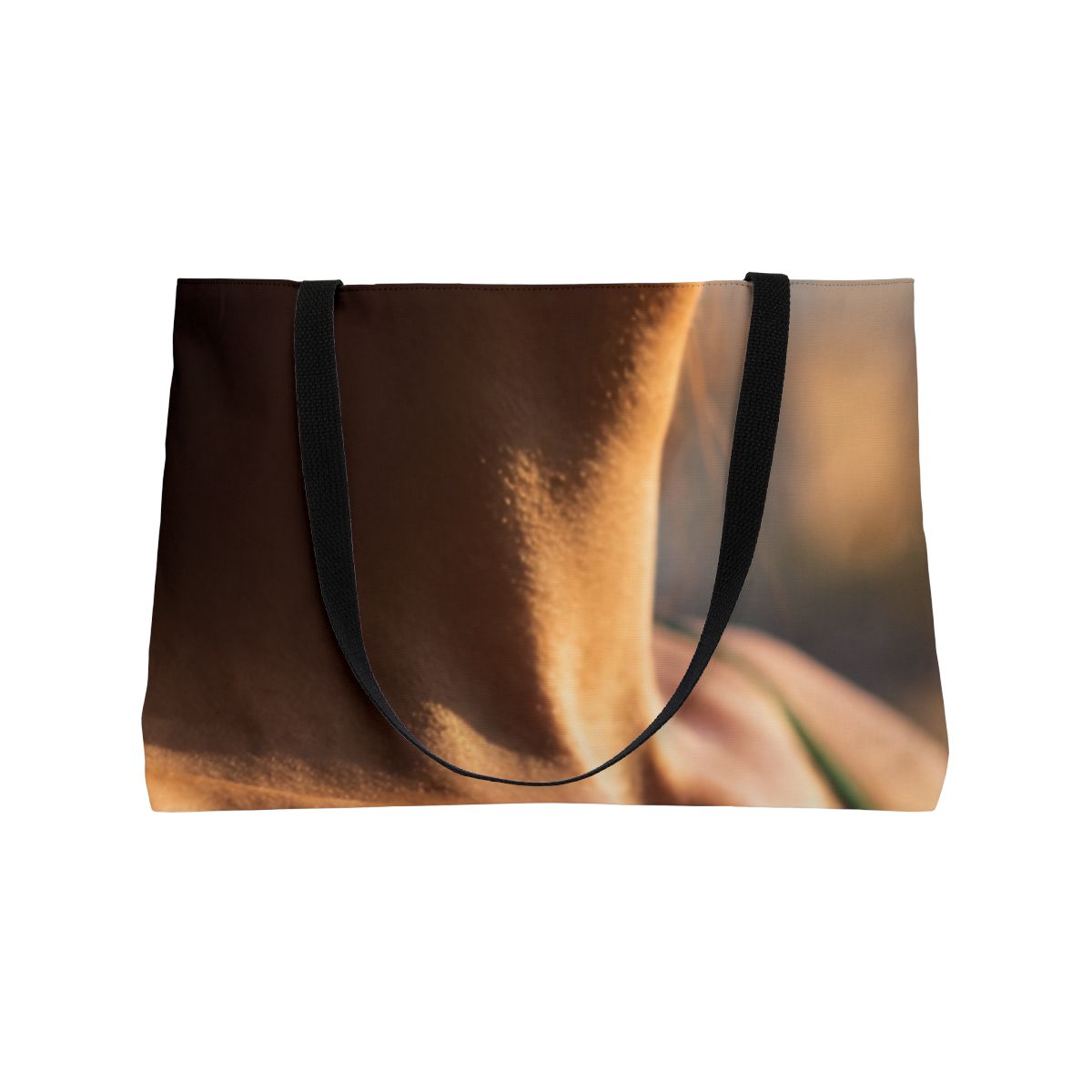 Golden Hour Weekender Tote Bag - Emerald Glow | Echovira...