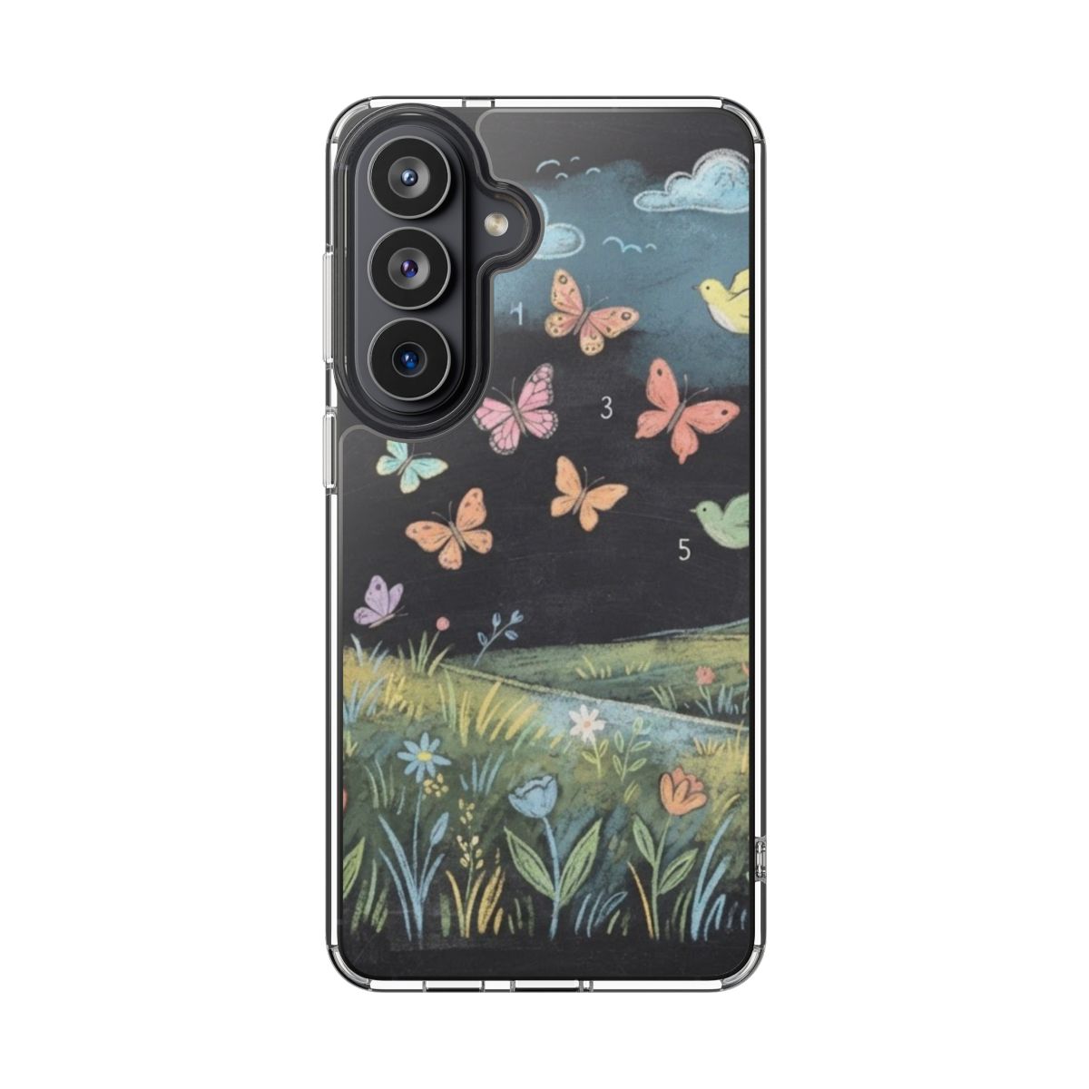 Clear Impact-Resistant Cases - Clear Phone Case - Meadow......