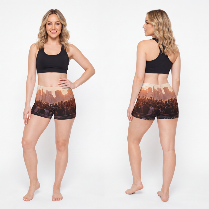 Women's Shorts - City Lights Festival