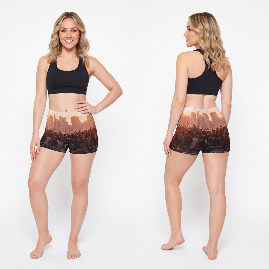 Women's Shorts - City Lights Festival