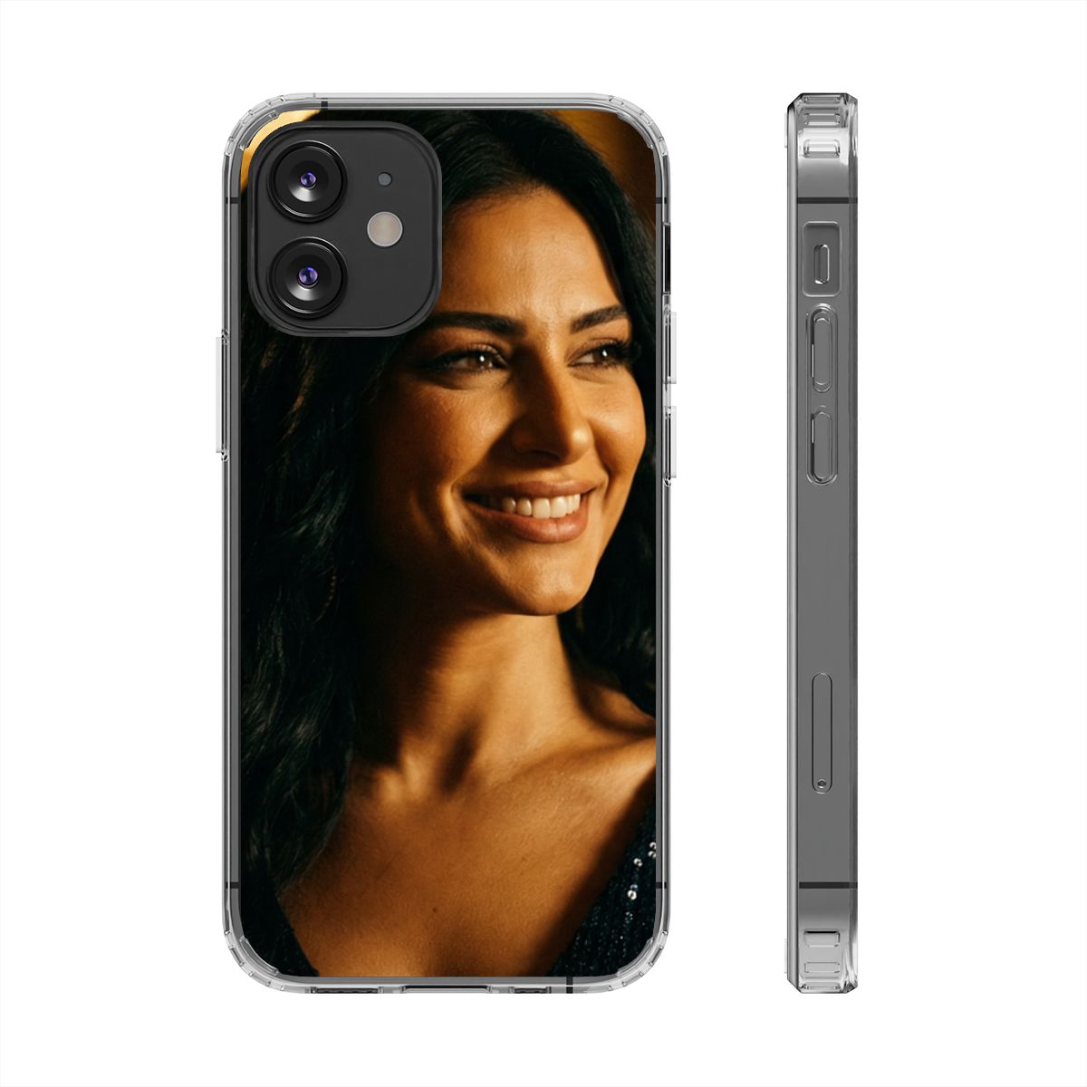 Clear Impact-Resistant Cases - Clear Phone Case - Golden...