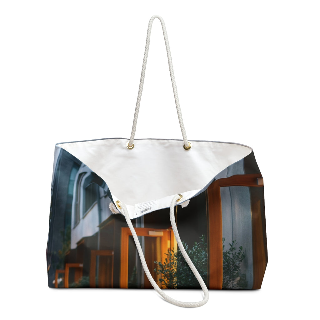 Weekender Bag - Urban Twilight Journey | Echovira Gallery