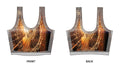 Polyester Sports Bra - Urban Shattered Glow