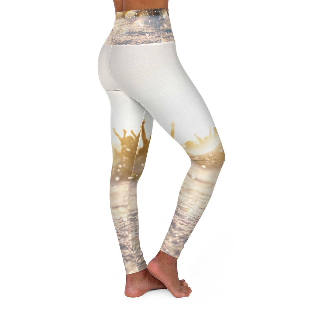 Golden Hour Crowd High Waisted Yoga Leggings