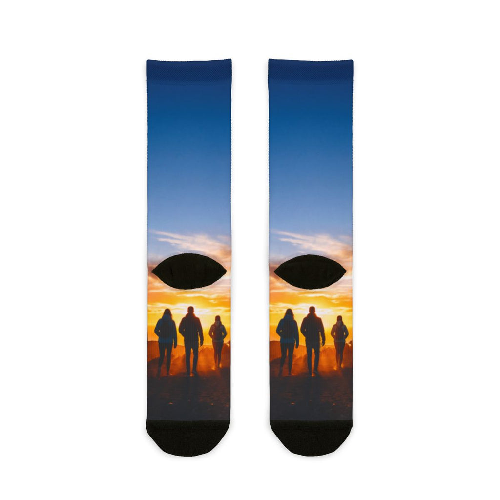 Sublimation Crew Socks - Epic Dawn Journey