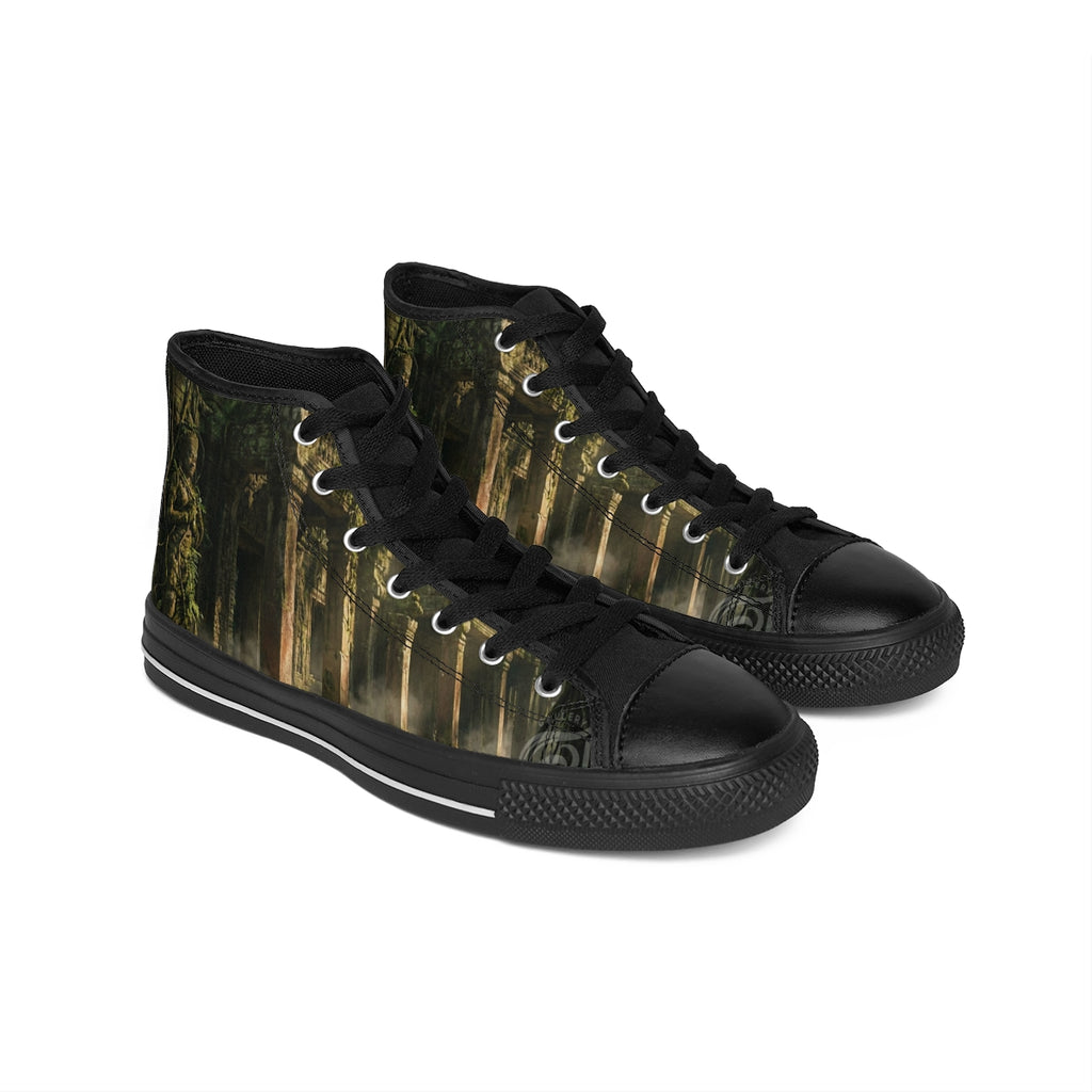 Women's Classic Sneakers - Lost Temple | Echovira Gallery