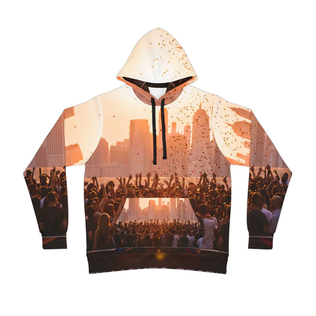 Athletic Hoodie - City Lights Festival | Echovira Gallery