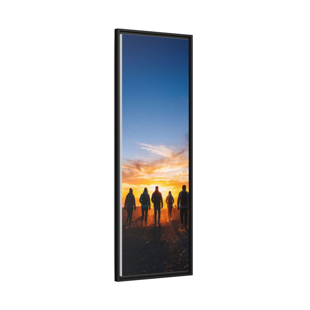 Matte Canvas, Framed - Epic Dawn Trek