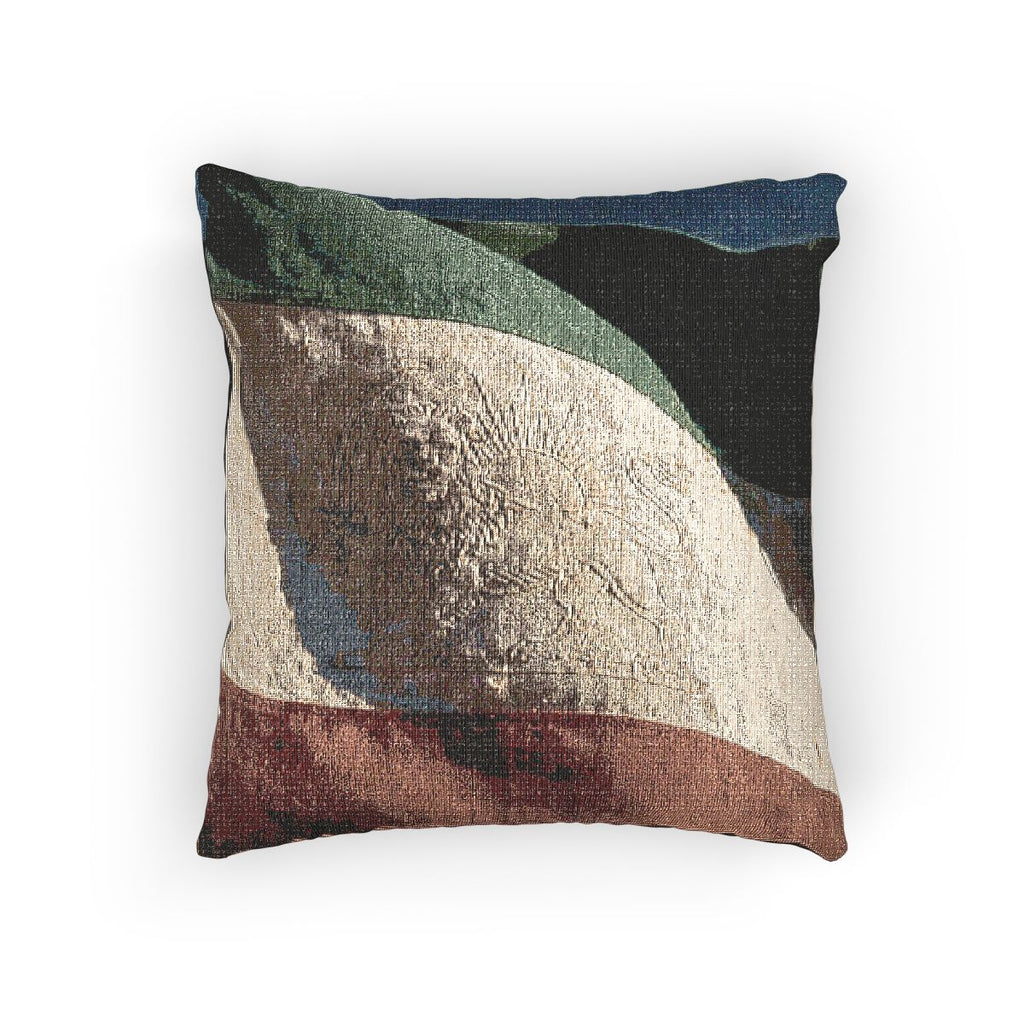 Woven Pillow - Vintage Flag