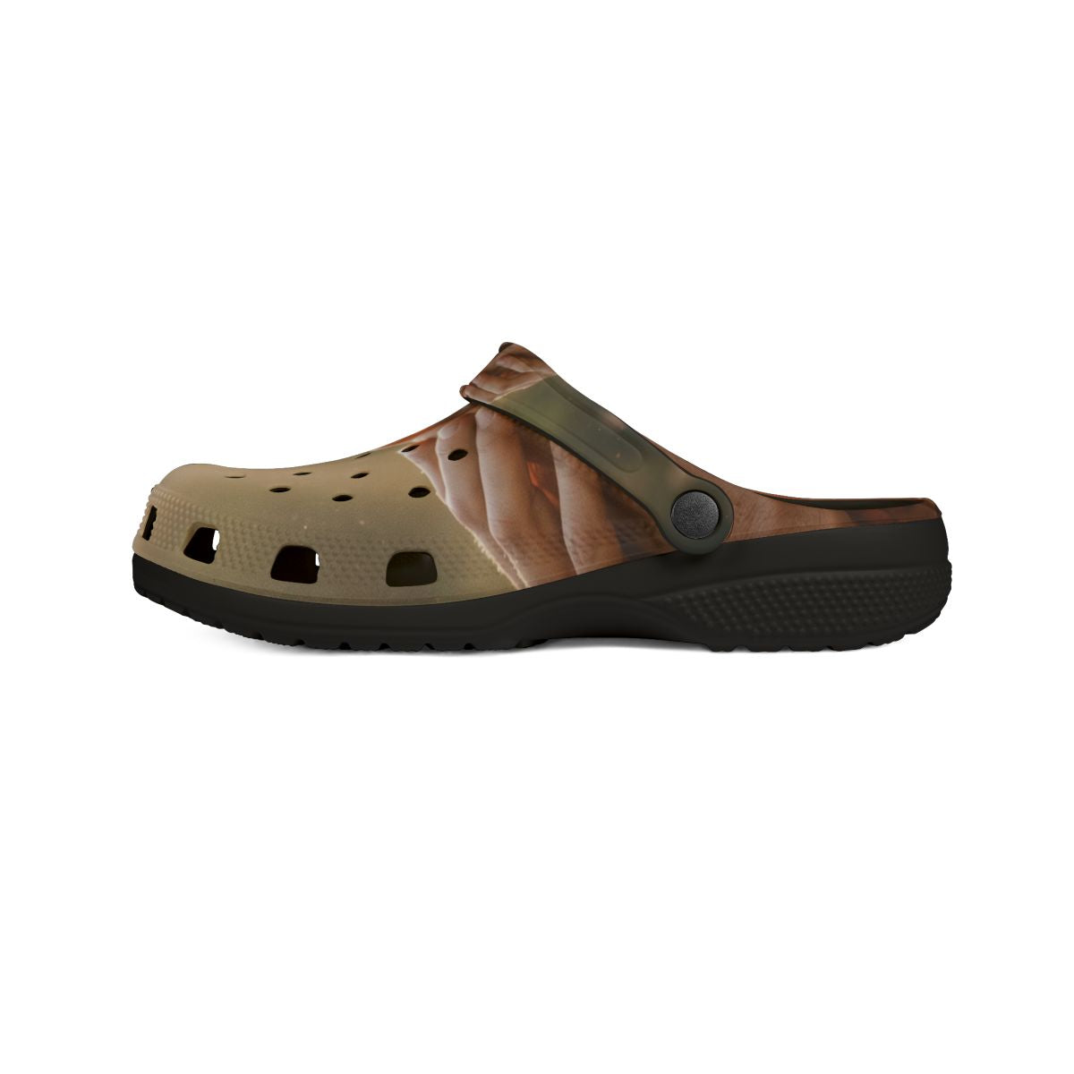 Men's EVA Foam Rubber Shoes - Golden Rays of Unity Wall Art...