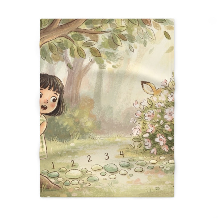 Soft Fleece Baby Blanket - Whispering Woods
