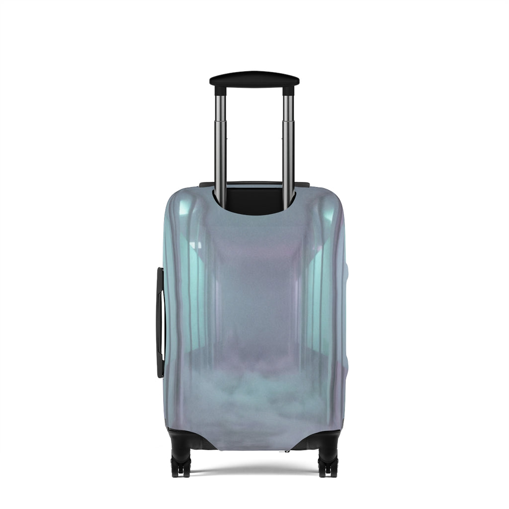 Luggage Cover - Liminal Corridor Fog Art Print | Echovira...