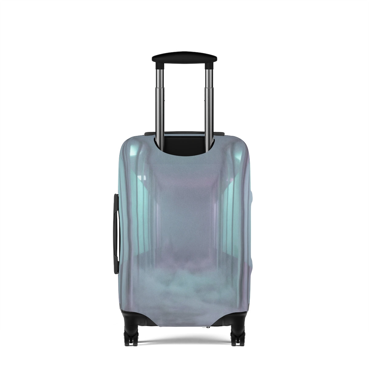 Luggage Cover - Liminal Corridor Fog Art Print | Echovira...