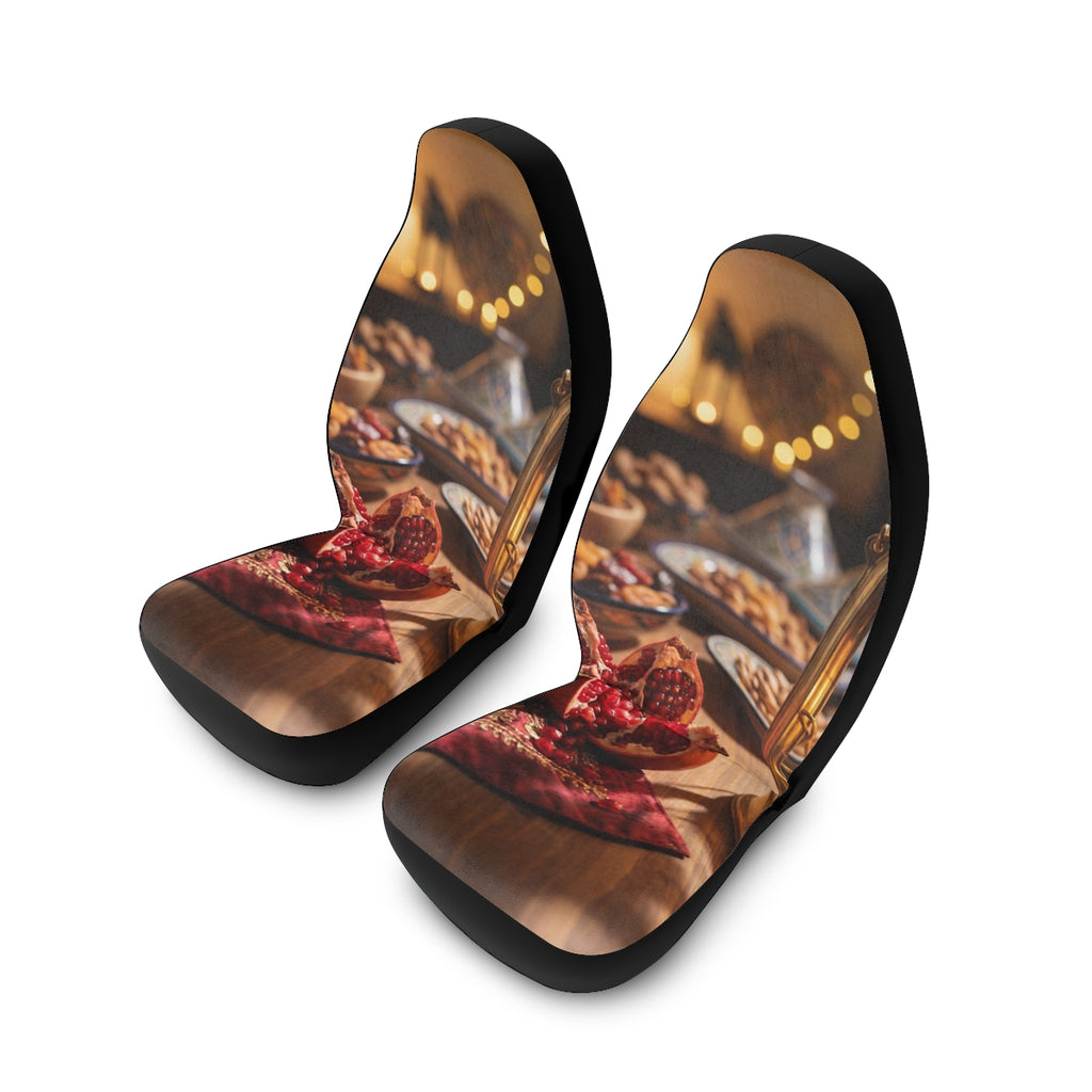 Car Seat Covers - Amber Harvest Feast | Echovira Gallery