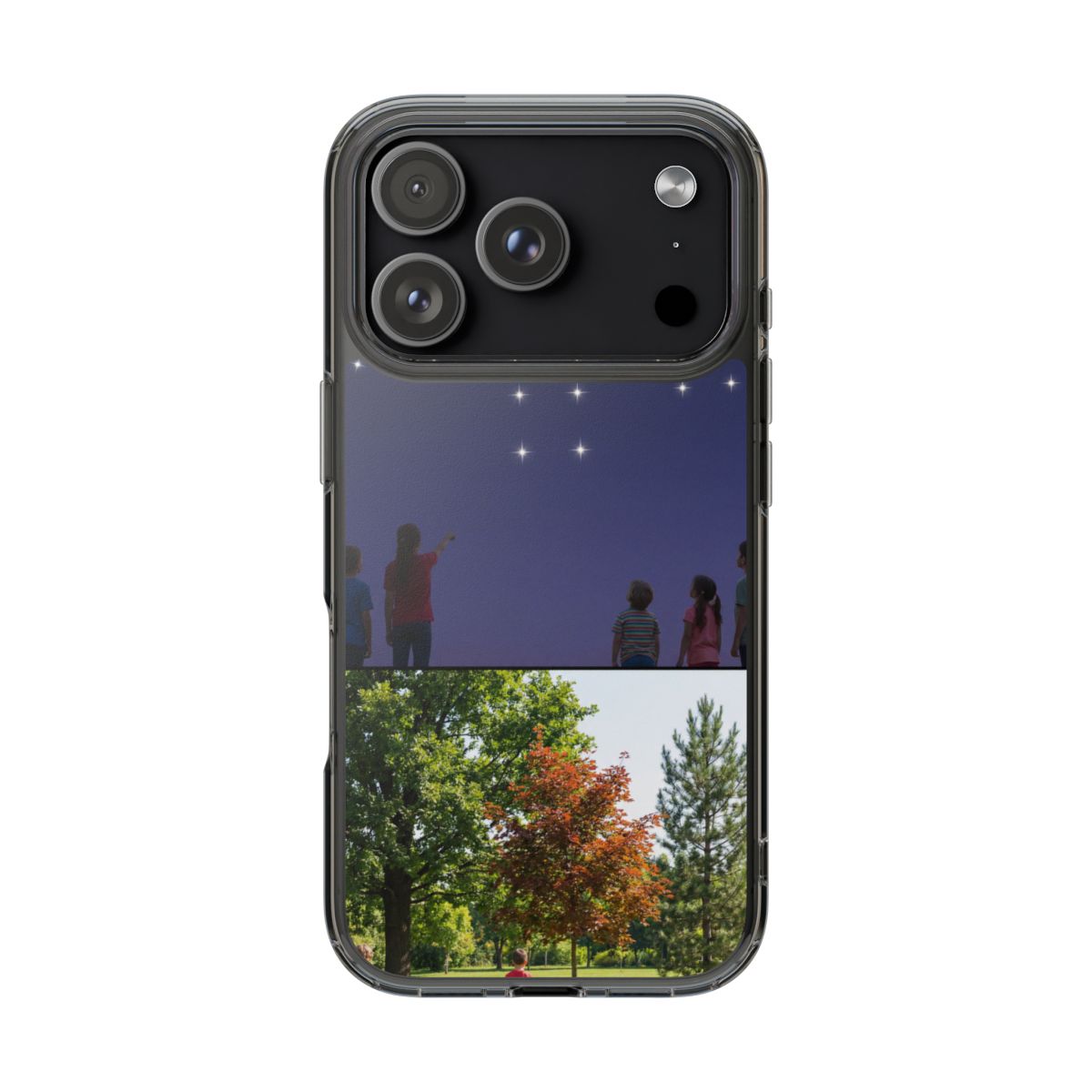 Clear Impact-Resistant Cases - Stardust & Forest Discovery |...