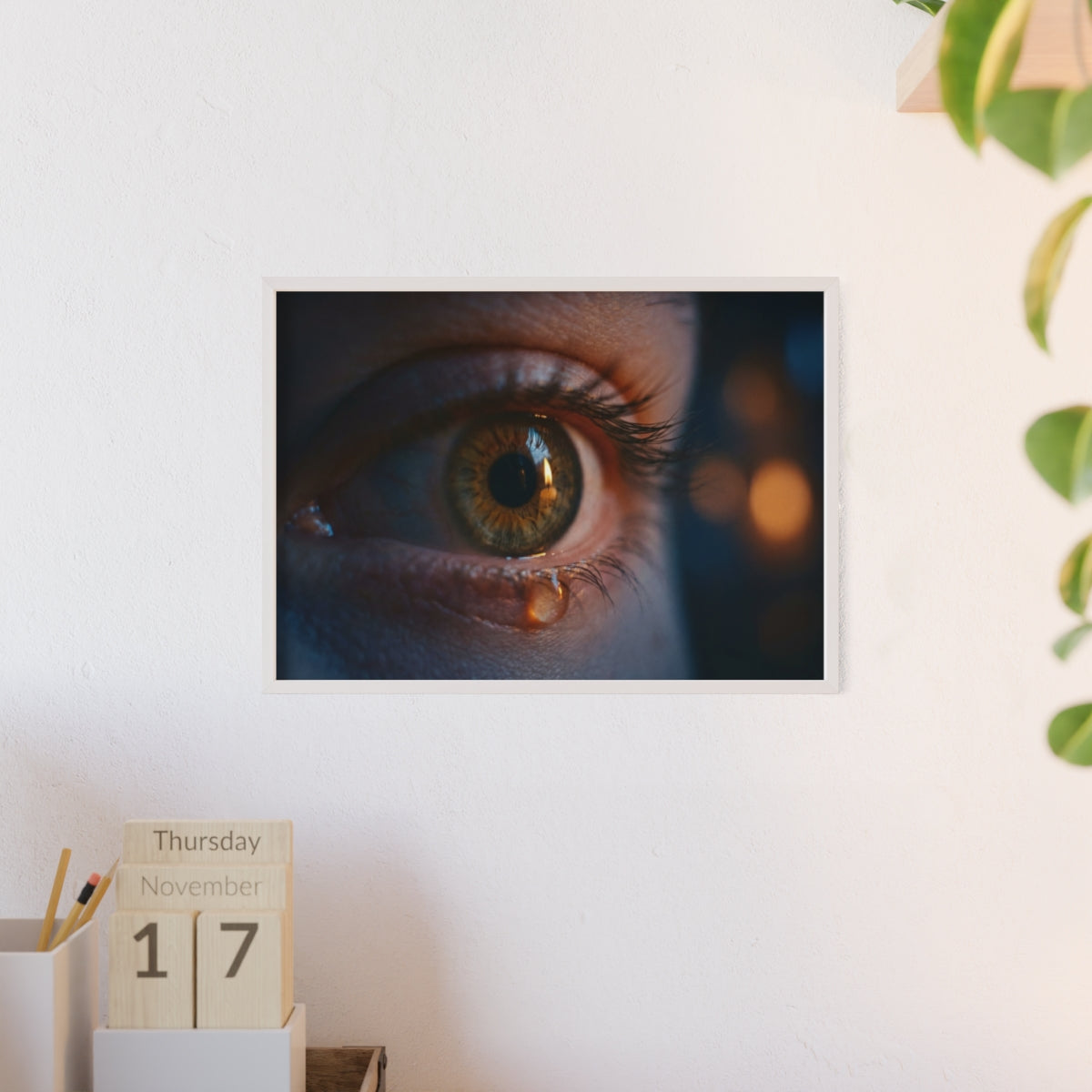 Posters with Wooden Frame - Eye Art