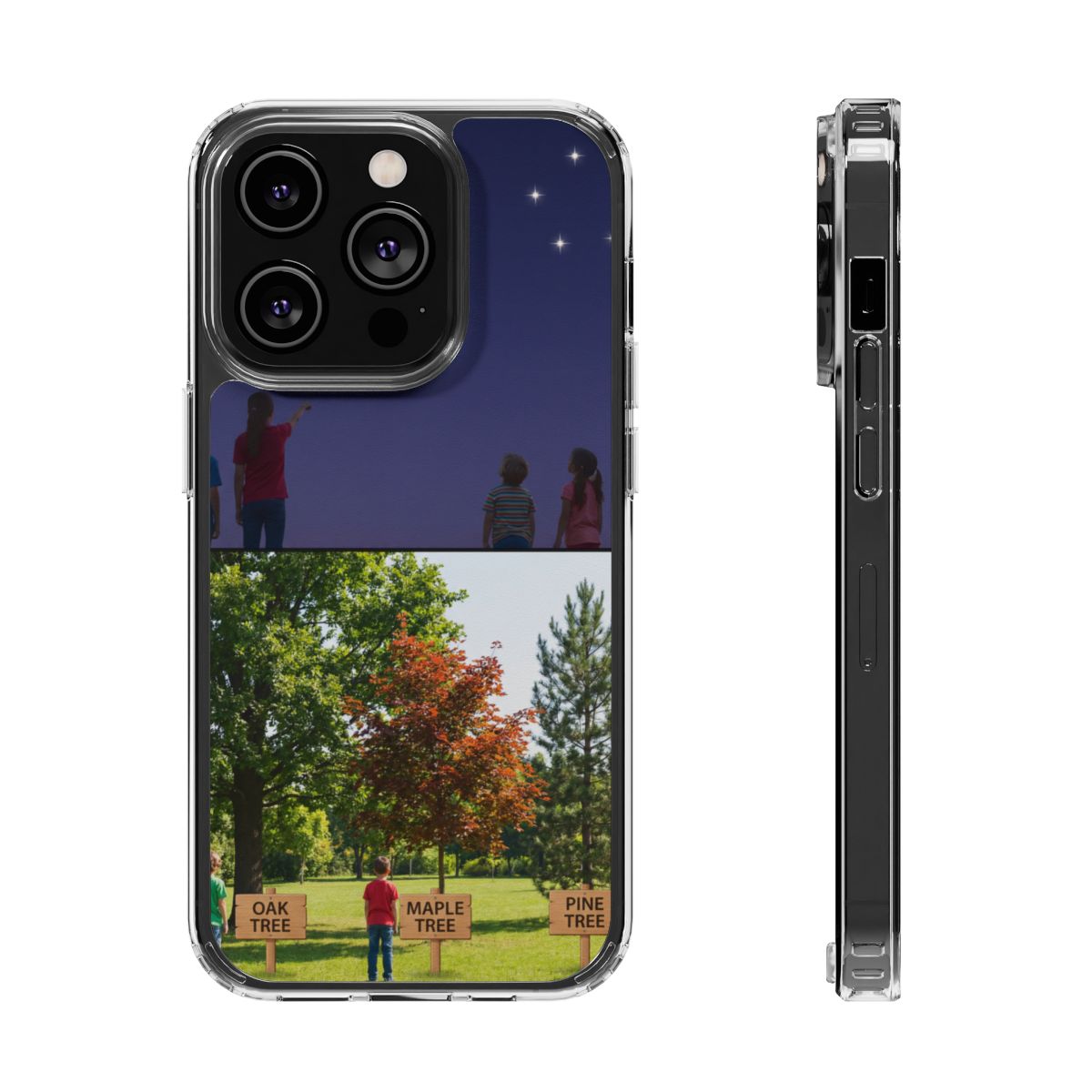 Clear Impact-Resistant Case - Starry Shield