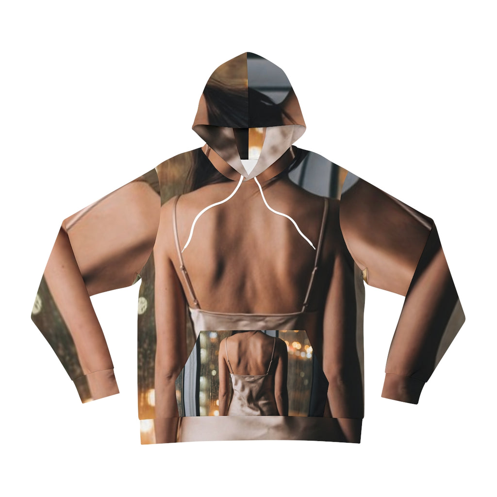 Fashion Hoodie - Rainy City Lights | Echovira Gallery