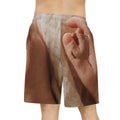 Men's Athletic Long Shorts - Cozy Cream Style | Echovira...